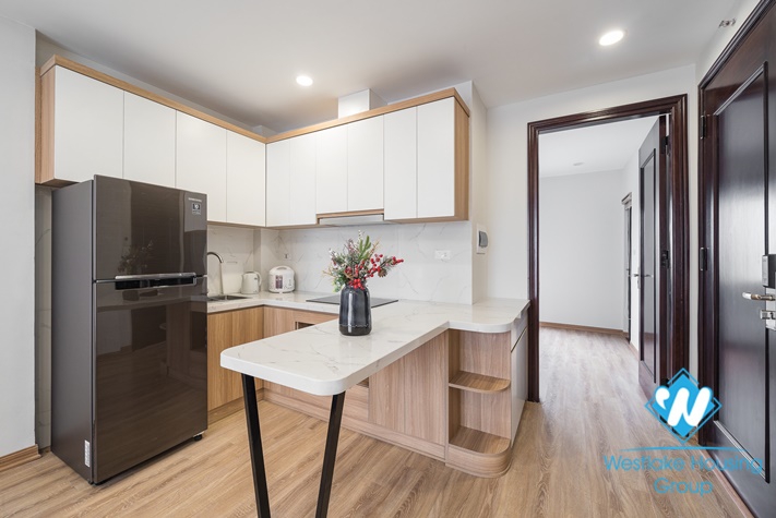 Nice one bedroom  apartment for rent in Kim Ma st, Ba Dinh district.